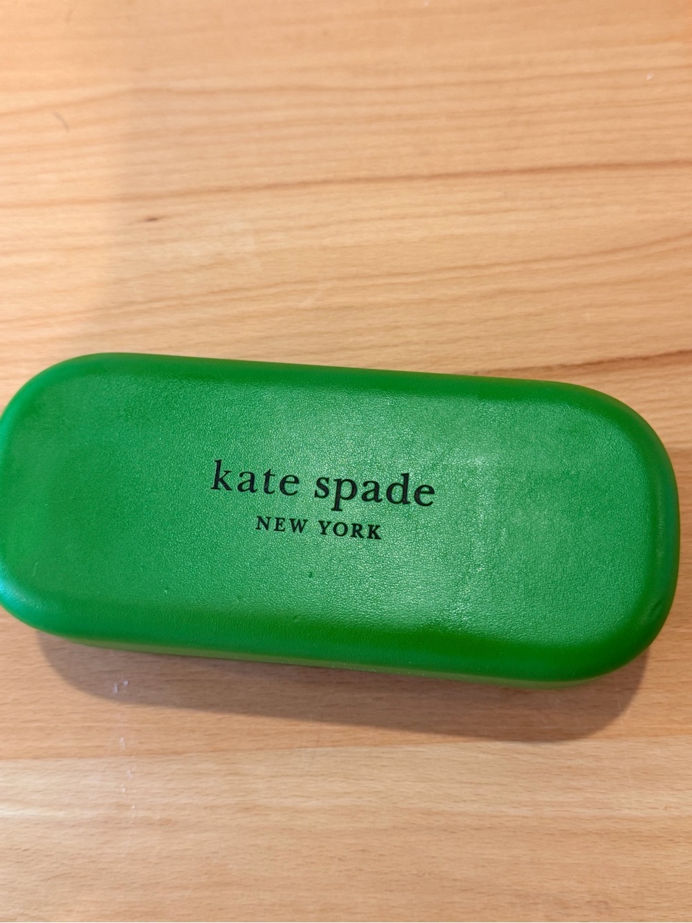 kate spade Green Hard Eyeglass Case